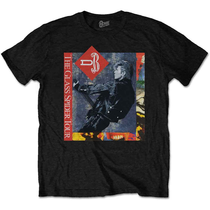 David Bowie Glass Spider Tour Black Small Unisex T-Shirt