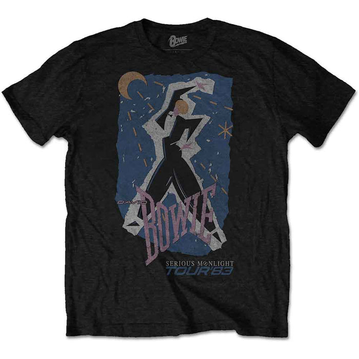 David Bowie '83 Tour Black XXL Unisex T-Shirt