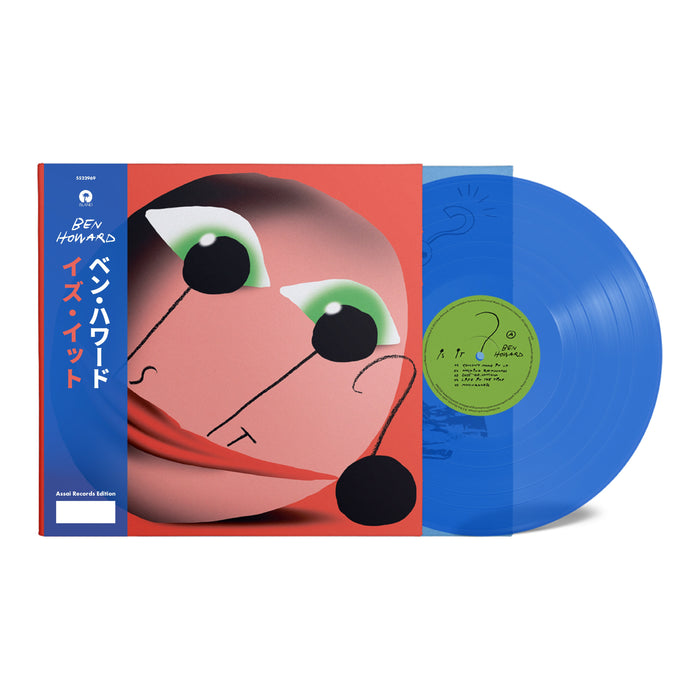 Ben Howard Is It? Vinyl LP Transparent Blue Assai Obi Edition 2023