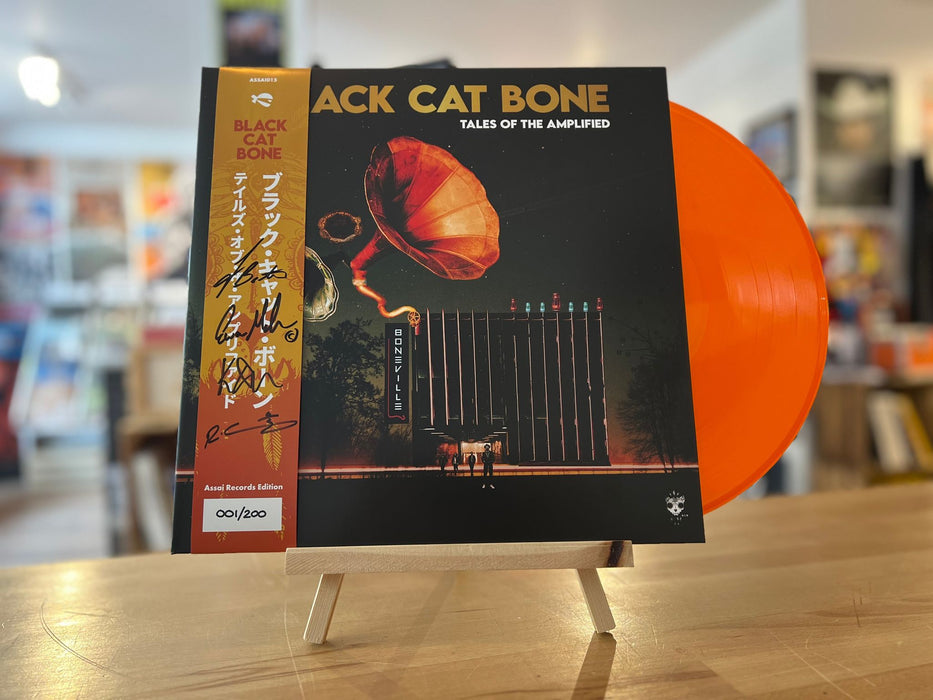 Black Cat Bone Tales Of The Amplified Vinyl LP Signed Assai Obi Edition Orange Colour 2024