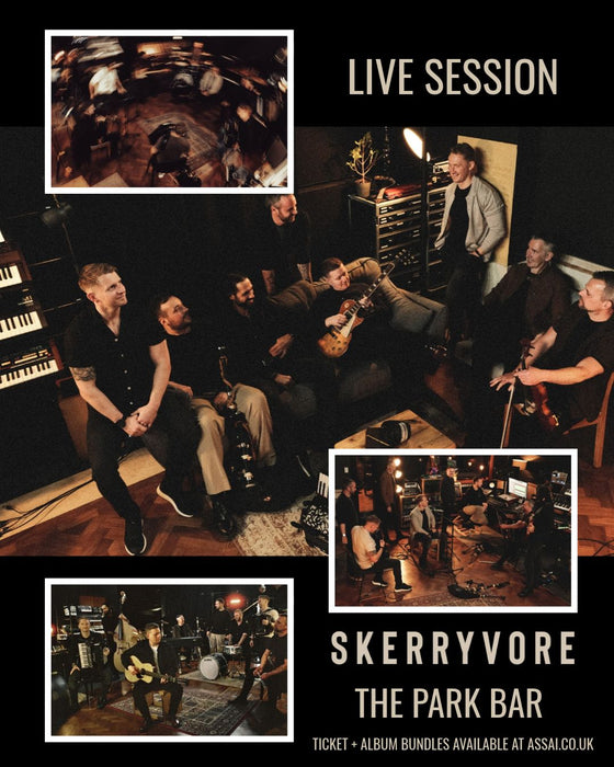 Skerryvore Beautiful Mistakes The Park Bar Glasgow Ticket Bundle Monday 9th November 2026