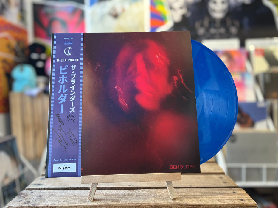 The Blinders Beholder Vinyl LP Signed Assai Obi Edition Sparkle Blue Colour 2024