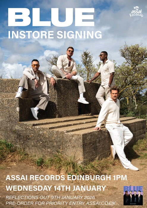 Blue Reflections Instore Signing Session Edinburgh Priority Entry with Pre-Order (1pm Wednesday 14th January 2026)
