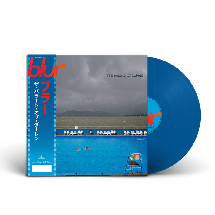 Blur The Ballad of Darren Vinyl LP Ocean Blue Assai Obi Edition 2023