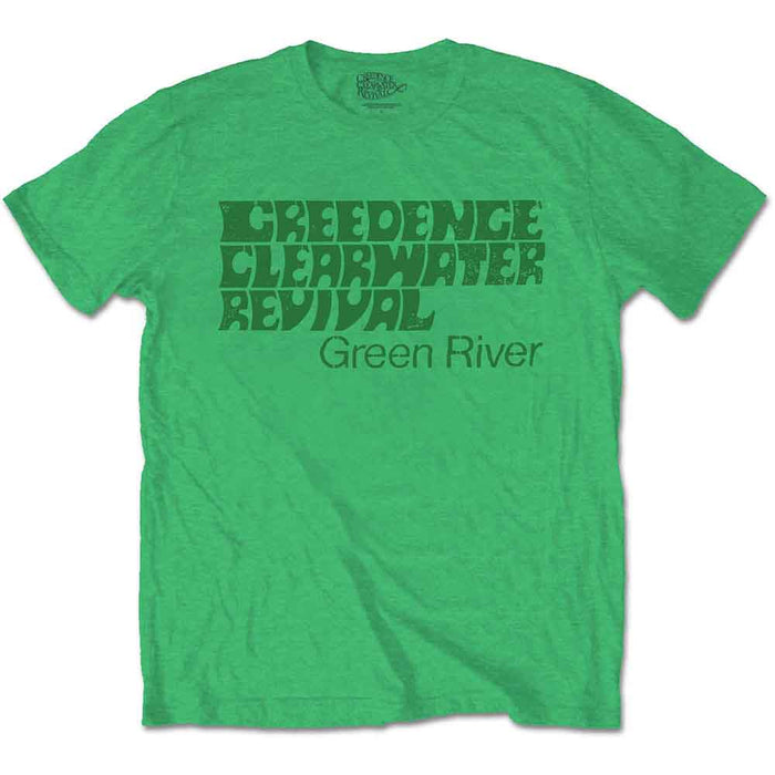 Creedence Clearwater Green River Green Medium Unisex T-Shirt