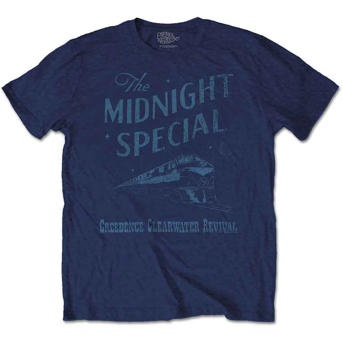 Creedence Clearwater Midnight Special Navy Medium Unisex T-Shirt