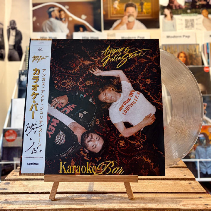 Angus & Julia Stone Karaoke Bar Vinyl LP Signed Assai Obi Edition Gold/Clear Smoky Marble Colour 2026