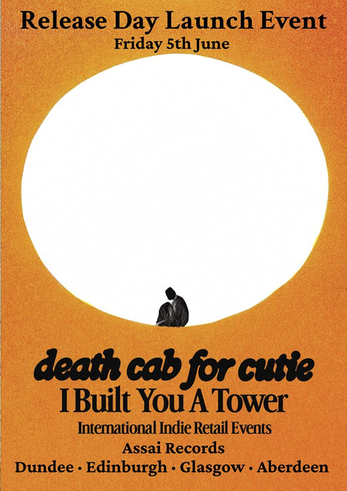 Death Cab For Cutie I Built You A Tower Release Day Launch Event Friday 5th June 2026