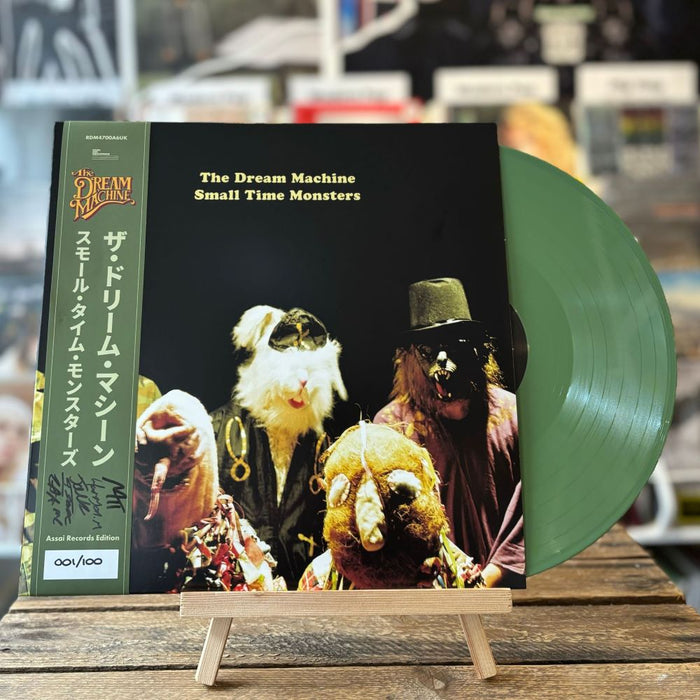 The Dream Machine Small Time Monsters Vinyl LP Signed Assai Obi Edition Green Colour 2024