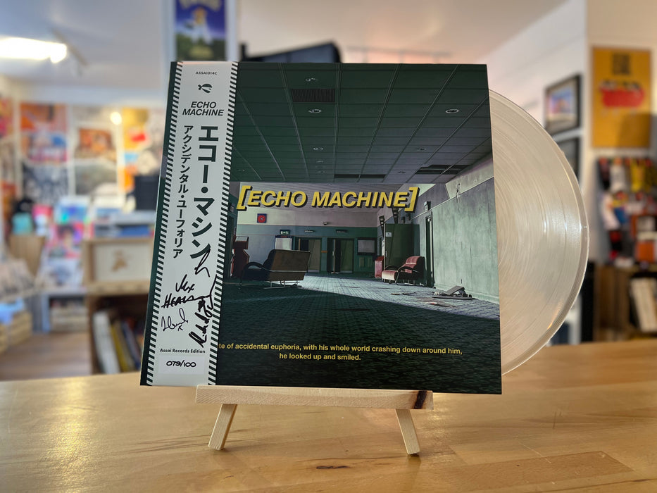 Echo Machine Accidental Euphoria Vinyl LP Clear Colour Signed Assai Obi Edition 2024