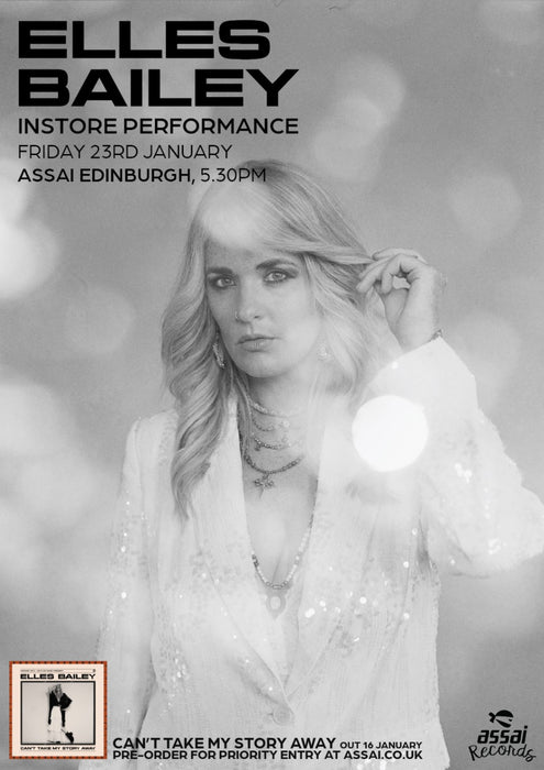 Elles Bailey Can't Take My Story Away Instore Performance & Signing Edinburgh Priority Entry with Pre-Order (5.30pm Friday 23rd January 2026)