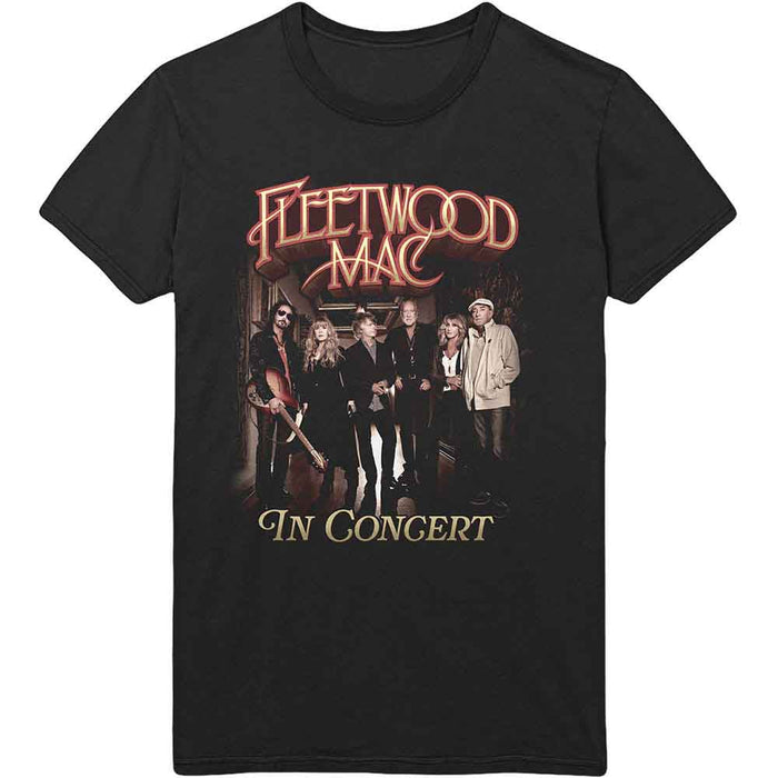 Fleetwood Mac In Concert Black Large Unisex T-Shirt