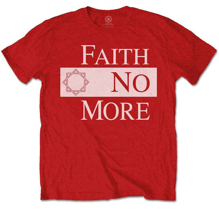 Faith No More Classic New Logo Star Red Medium Unisex T-Shirt