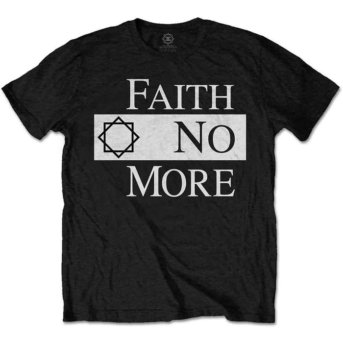 Faith No More Classic Logo V2 Black Medium Unisex T-Shirt