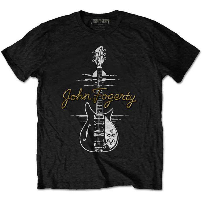 John Fogerty Lasso Signature Black Medium Unisex T-Shirt