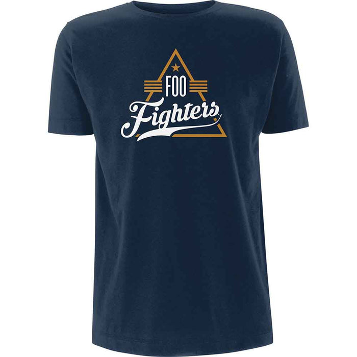 Foo Fighters Triangle Navy Small Unisex T-Shirt