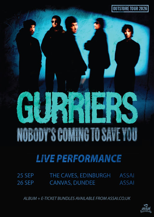 Gurriers Nobody's Coming To Save You The Caves Edinburgh Ticket Bundle Friday 25th September 2026