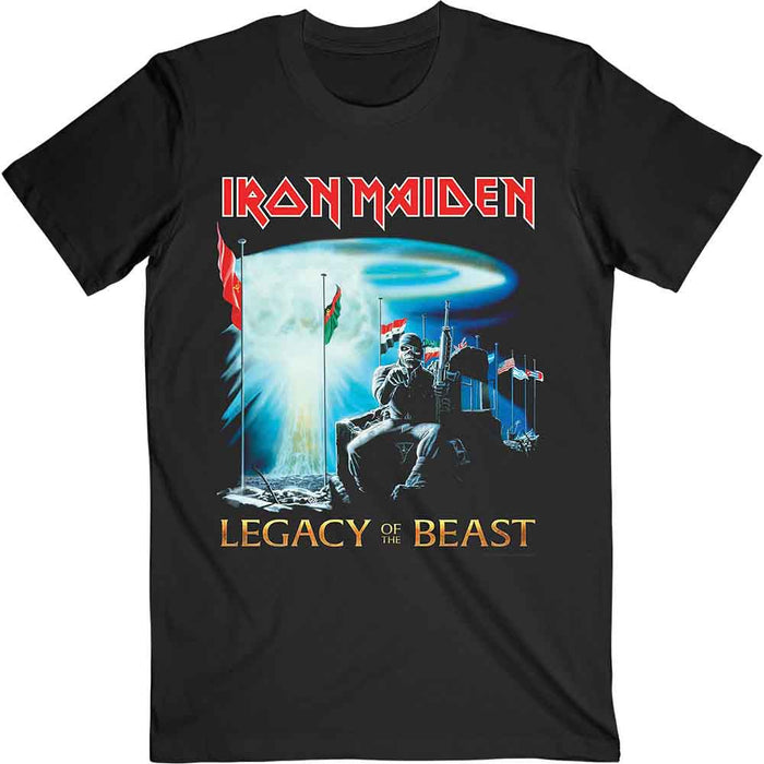 Iron Maiden Two Minutes To Midnight Black X-Large Unisex T-Shirt