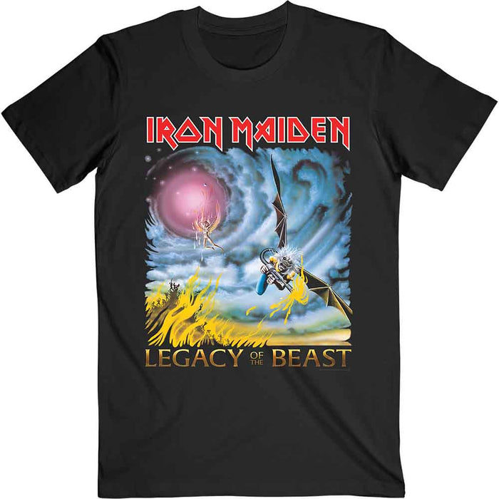 Iron Maiden The Flight Of Icarus Black Small Unisex T-Shirt