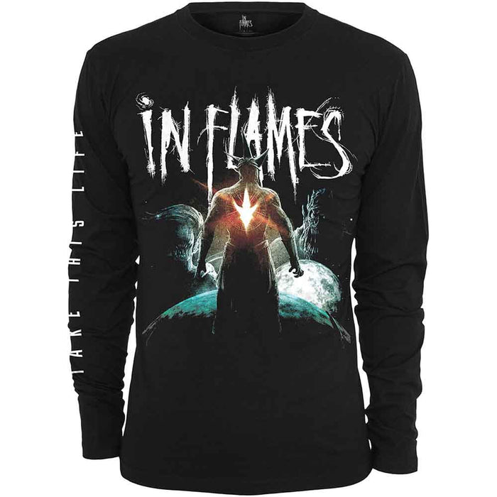 In Flames Take This Life Black Medium Unisex Long Sleeved T-Shirt