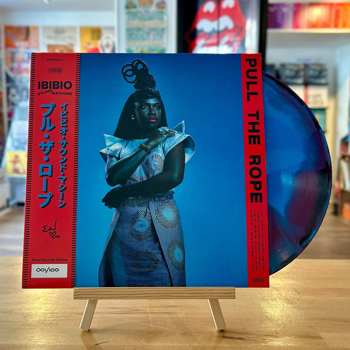 Ibibio Sound Machine Pull The Rope Vinyl LP Signed Assai Obi Edition Black + Blue + Red Colour 2024