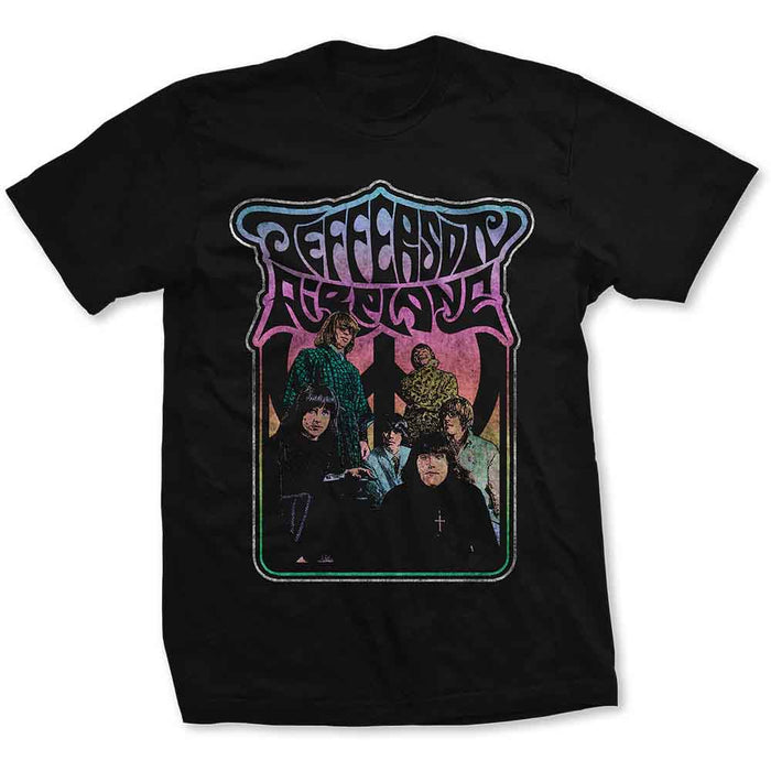 Jefferson Airplane Band Photo Black Medium Unisex T-Shirt