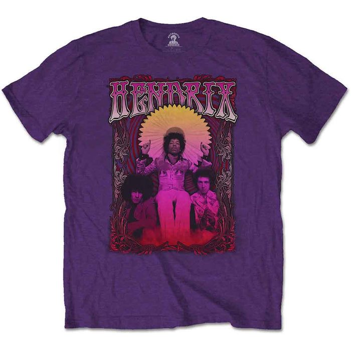 Jimi Hendrix Karl Ferris Wheel Purple XXL Unisex T-Shirt