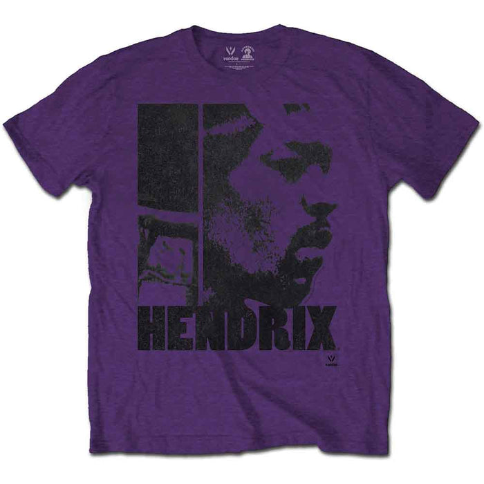 Jimi Hendrix Let Me Live Purple X-Large Unisex T-Shirt