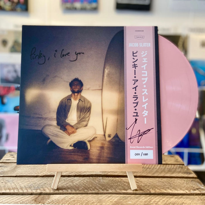Jacob Slater Pinky, I Love You Vinyl LP Signed Pink Assai Obi Edition 2023