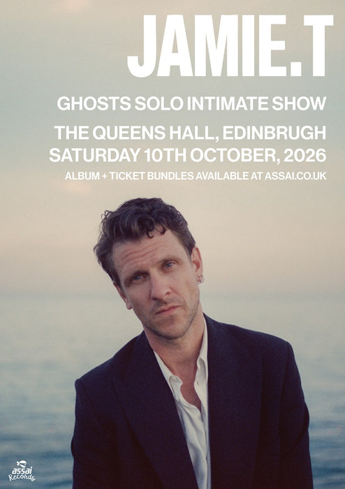 Jamie T Ghosts (100 Days of Morning) The Queens Hall Edinburgh Ticket Bundle Saturday 10th October 2026
