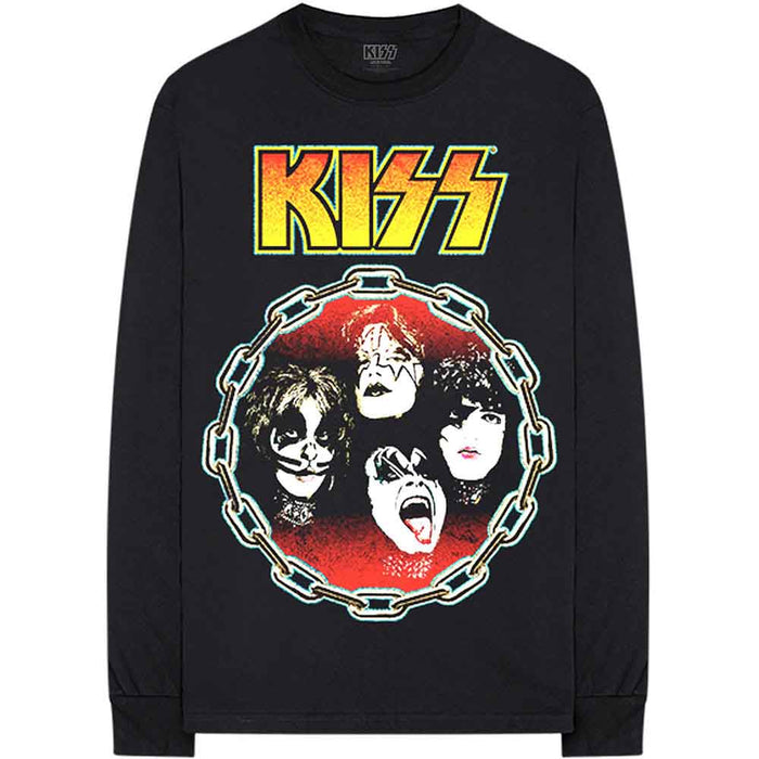 Kiss You Wanted The Best Black X-Large Long Sleeved Unisex T-Shirt