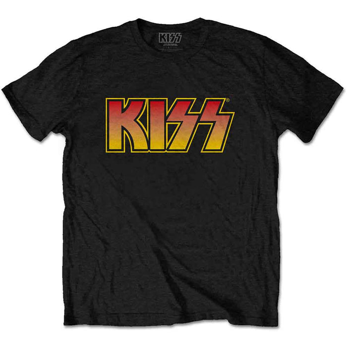 Kiss Classic Logo Black Small Unisex T-Shirt