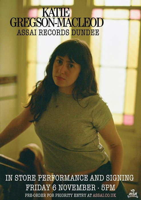 Katie Gregson MacLeod Albatross Instore Performance & Signing Dundee Priority Entry with Pre-Order (5pm Friday 6th November 2026