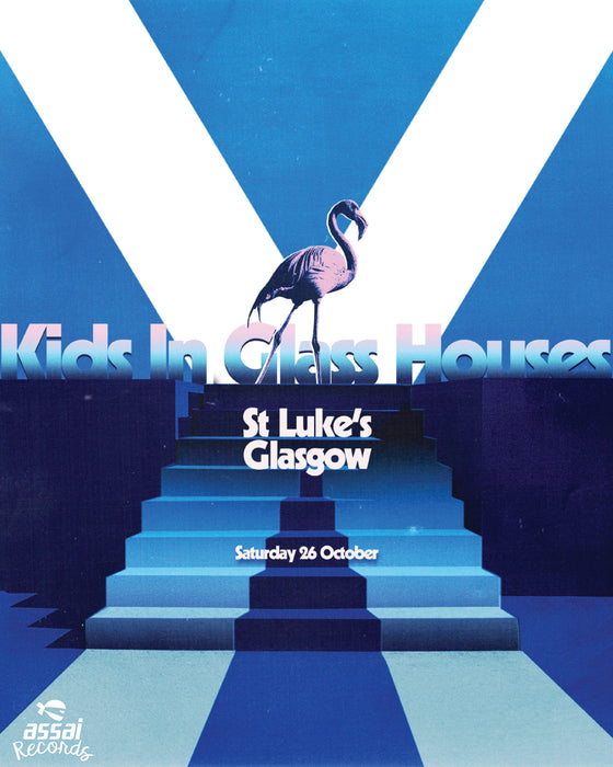 Kids In Glass Houses Pink Flamingo St Luke's Glasgow Ticket Bundle Saturday 26th October 2024