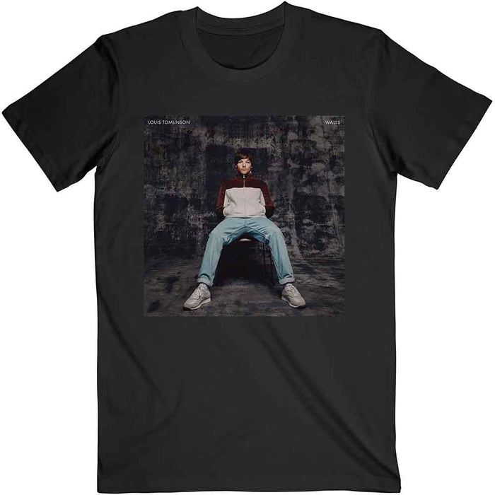 Louis Tomlinson Walls Black Large Unisex T-Shirt