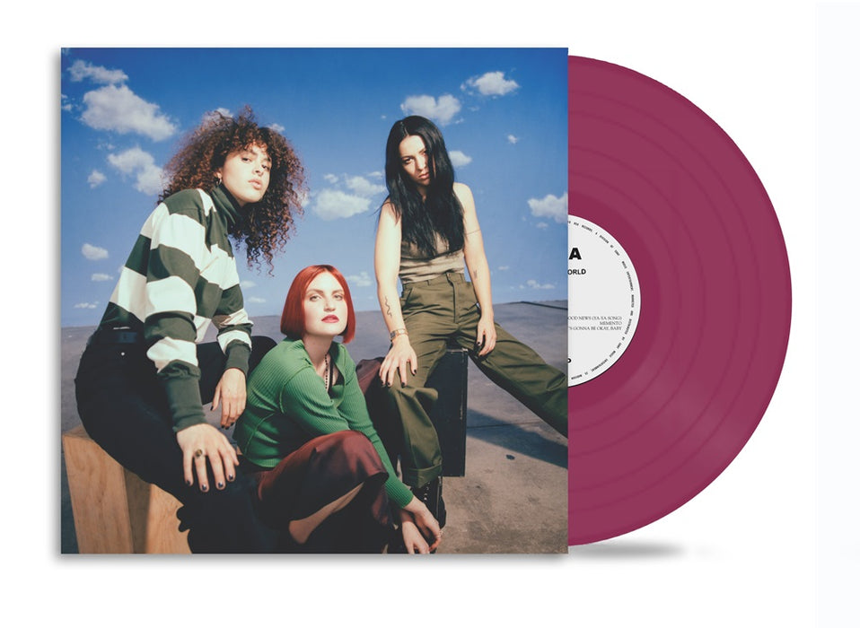 MUNA Saves The World Vinyl LP Dark Raspberries Colour 2024