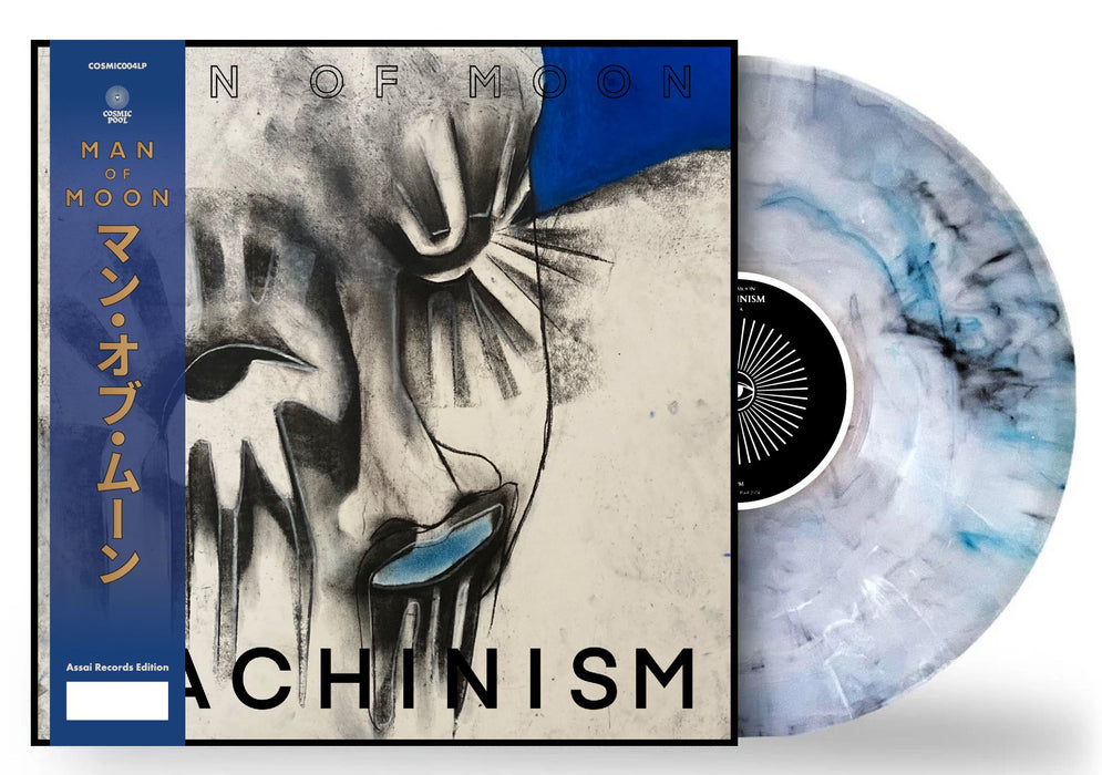 Man of Moon Machinism Vinyl LP Signed Assai Obi Edition Clear, Black & Blue Marble Colour 2024