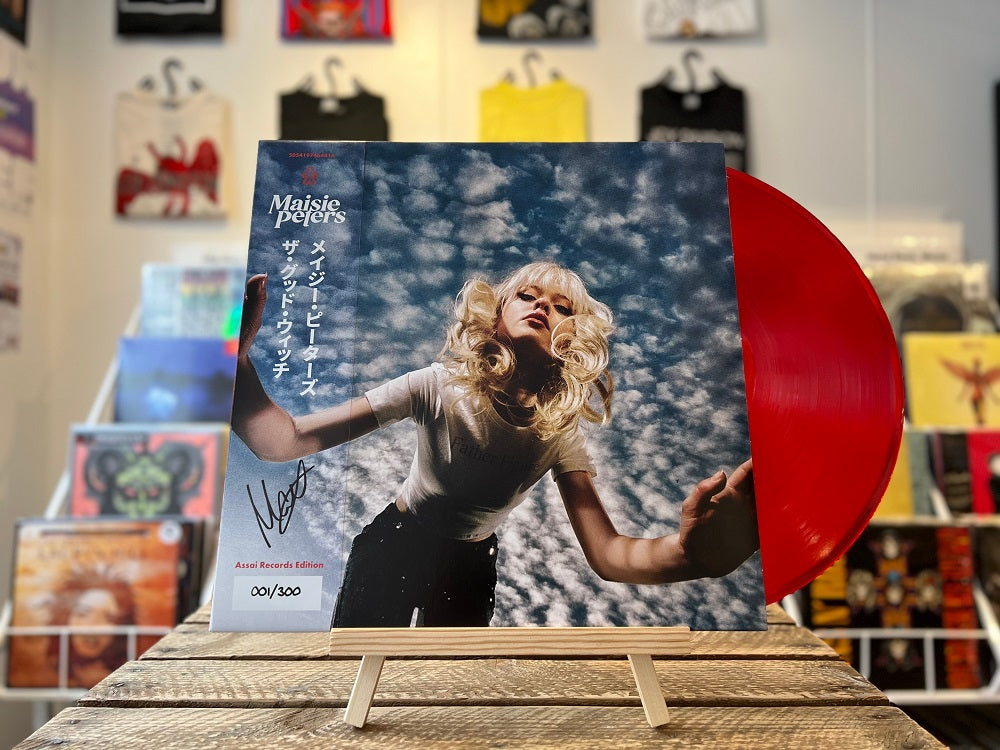 Maisie Peters The Good Witch Vinyl LP Signed Snake Bite Red Assai