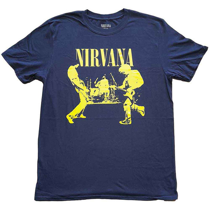 Nirvana Stage Navy XXL Unisex T-Shirt