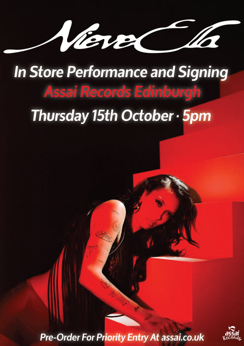Nieve Ella How Long Will It Take? Instore Performance & Signing Edinburgh Priority Entry with Pre-Order (5pm Thursday 15th October 2026)