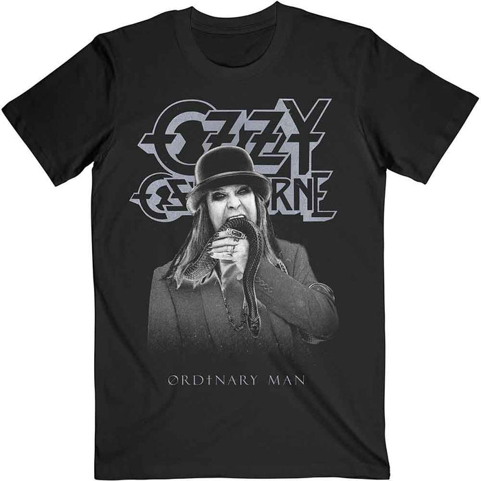 Ozzy Osbourne Ordinary Man Snake Rayograph Black XXL Unisex T-Shirt