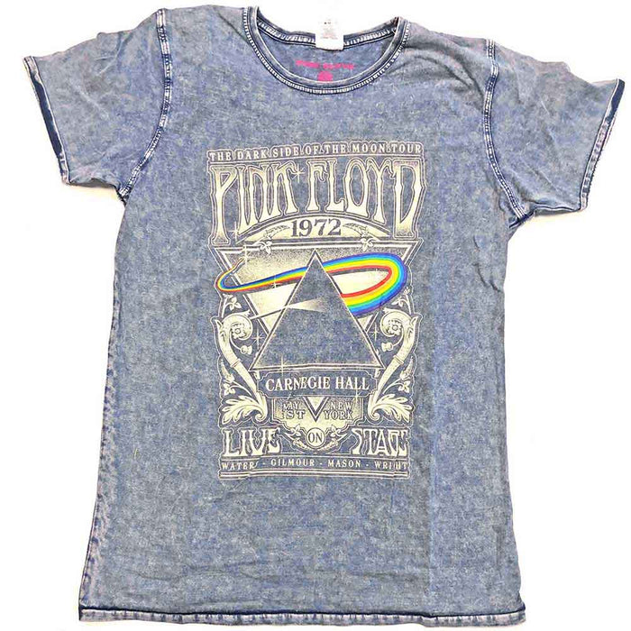 Pink Floyd Carnegie Hall Denim Small Unisex T-Shirt