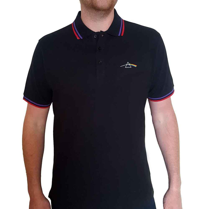 Pink Floyd DSOTM Prism Black Small Unisex Polo