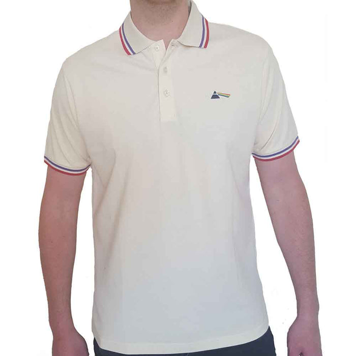 Pink Floyd DSOTM Prism Natural Large Unisex Polo