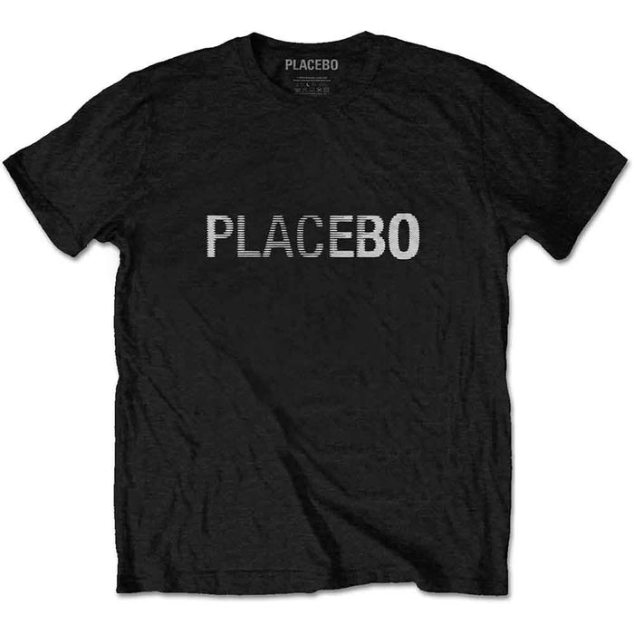 Placebo Logo Black Large Unisex T-Shirt