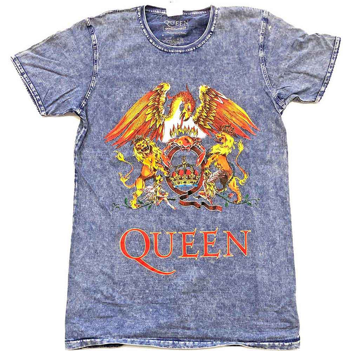 Queen Classic Crest Denim Medium Unisex T-Shirt