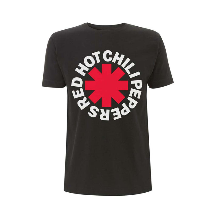 Red Hot Chili Peppers Classic Asterisk T-Shirt Black X-Large Mens New