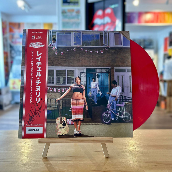 Rachel Chinouriri What A Devastating Turn Of Events Vinyl LP Signed Assai Obi Edition Red Colour 2024