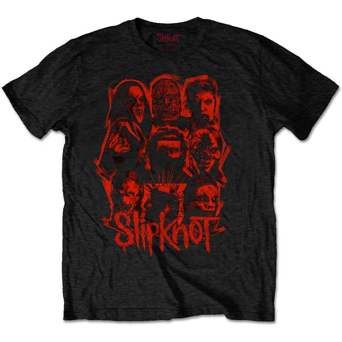 Slipknot WANYK Red Patch Black Large Unisex T-Shirt