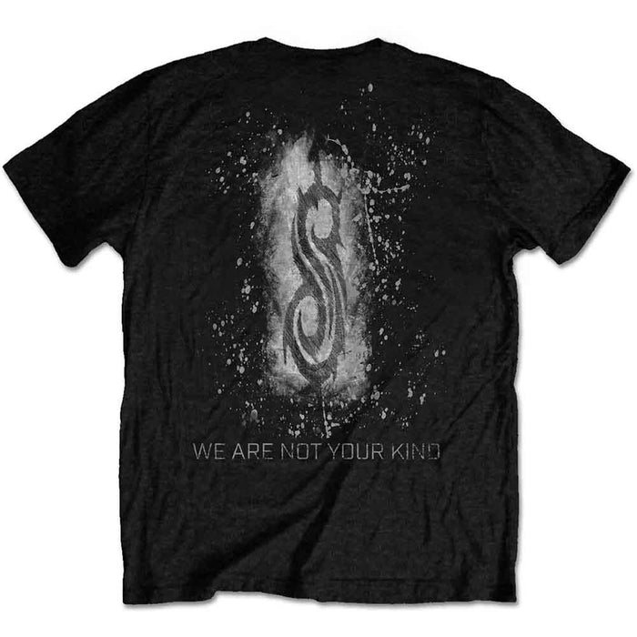 Slipknot WANYK White Splatter Black Large Unisex T-Shirt